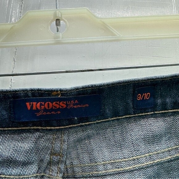 Vigoss Premium Jeans wide leg women's 9 10 long tall - Picture 5 of 8